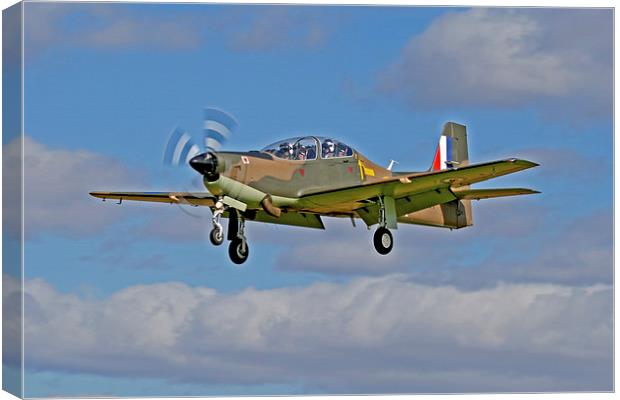 Battle of britain Tucano Canvas Print by Rachel & Martin Pics