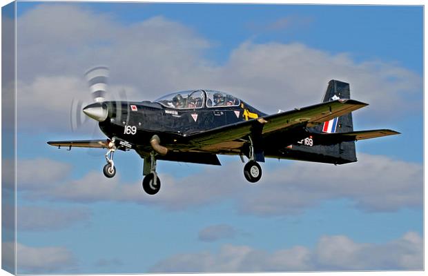 RAF Tucano Canvas Print by Rachel & Martin Pics