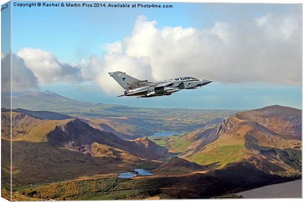  RAF Tornado low level Canvas Print by Rachel & Martin Pics