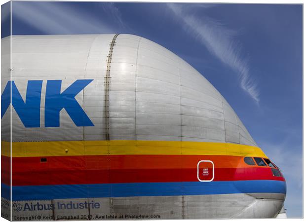 Super Guppy Canvas Print by Keith Campbell