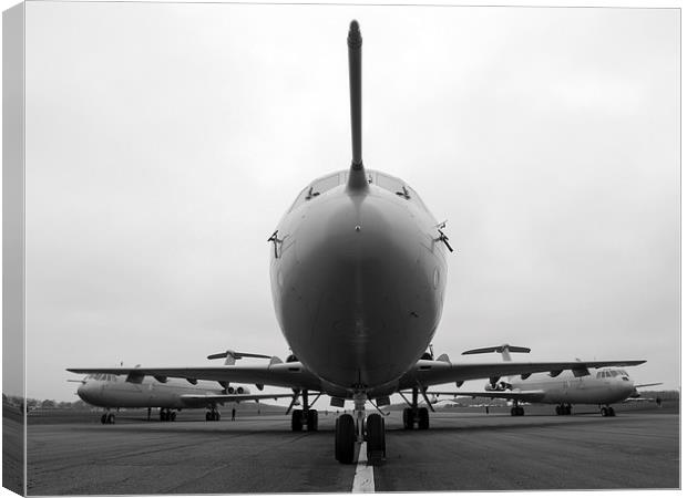 VC-10 trio Canvas Print by Keith Campbell