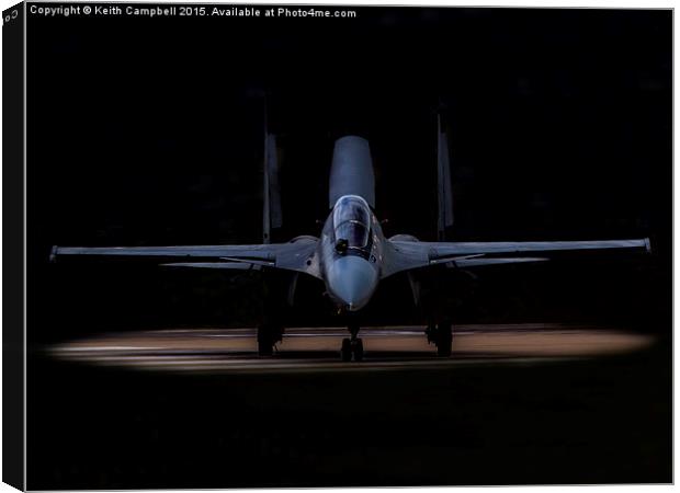  Indian Air Force SU30 MKI Canvas Print by Keith Campbell