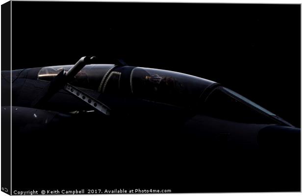 RAF F-4 Phantom Canvas Print by Keith Campbell