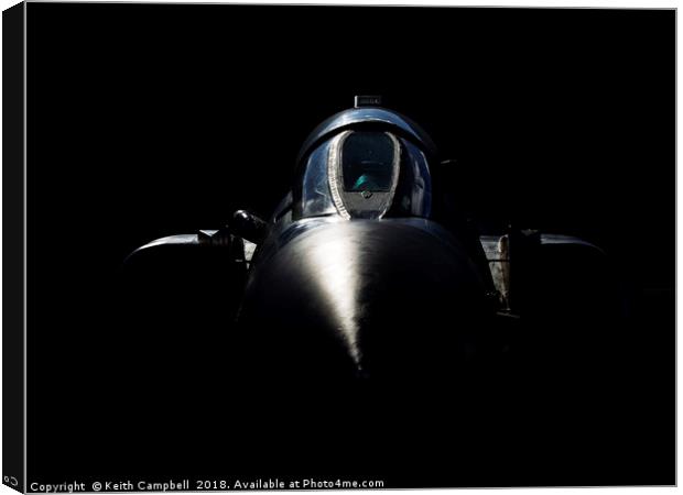 Royal Air Force F-4 Phantom Canvas Print by Keith Campbell