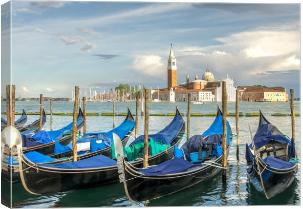 Venice Canvas Print by ANDREW HUDSON
