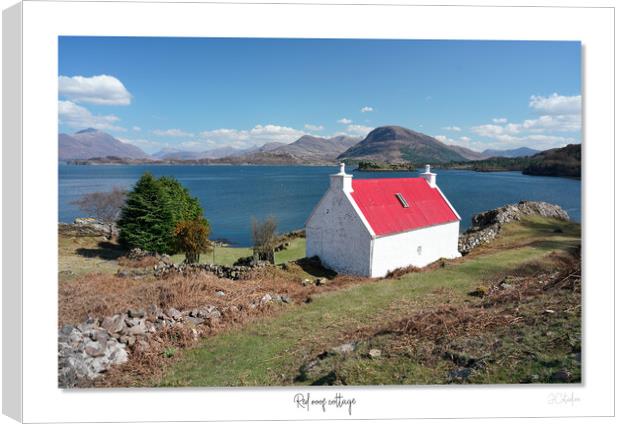 Red roof cottage Canvas Print by JC studios LRPS ARPS