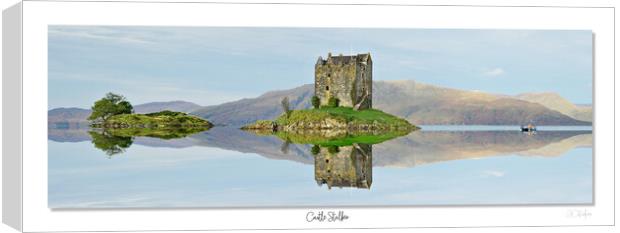 Castle Stalker Scotland  Canvas Print by JC studios LRPS ARPS