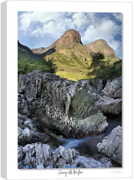 Going with the flow Canvas Print by JC studios LRPS ARPS