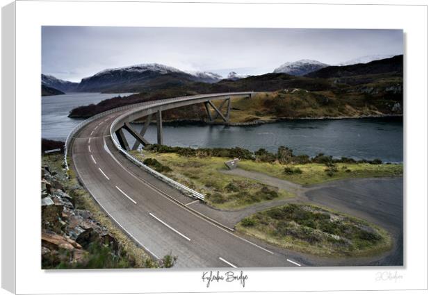 The Kylesku Bridge Canvas Print by JC studios LRPS ARPS