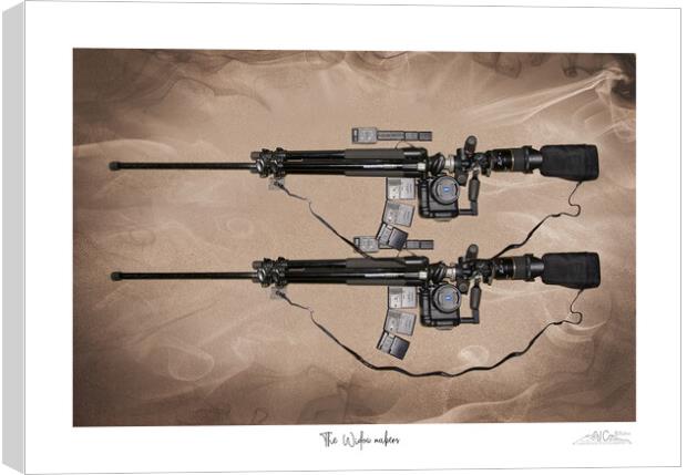 Weaponizing Photography Canvas Print by JC studios LRPS ARPS