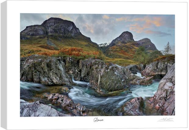 Glencoe in autumn Canvas Print by JC studios LRPS ARPS