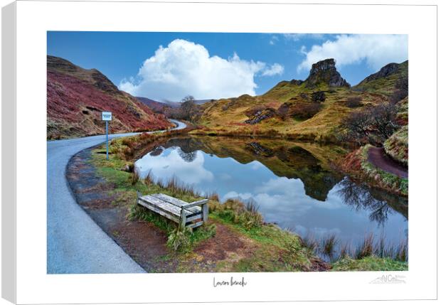 Lovers bench  Canvas Print by JC studios LRPS ARPS