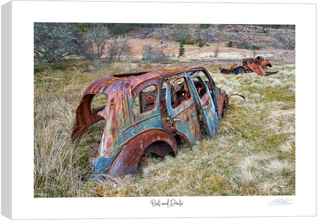 Rust and Dents Canvas Print by JC studios LRPS ARPS