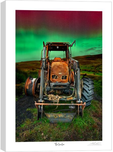 The Tractor  Canvas Print by JC studios LRPS ARPS