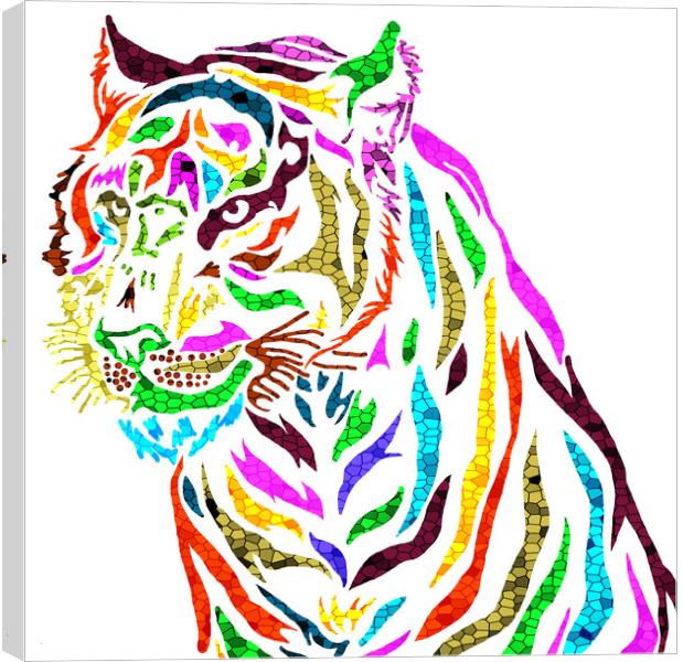 Tiger  Canvas Print by JC studios LRPS ARPS