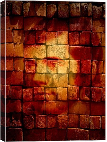 Burnt Bricks or Burns on bricks...( You decide) Canvas Print by JC studios LRPS ARPS