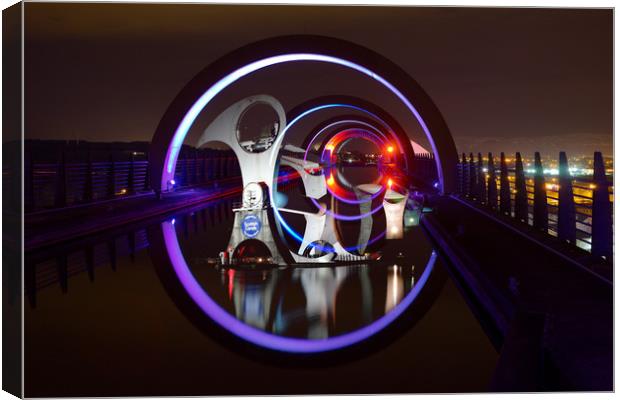 Falkirk Wheel Canvas Print by JC studios LRPS ARPS