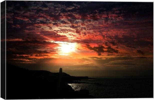 Windmill St Monans as dawn Canvas Print by JC studios LRPS ARPS