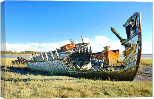 The wreck Canvas Print by JC studios LRPS ARPS