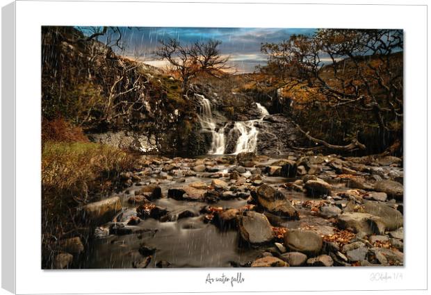 As water falls Canvas Print by JC studios LRPS ARPS