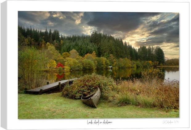 Loch Ard ( a real life painting ) Canvas Print by JC studios LRPS ARPS