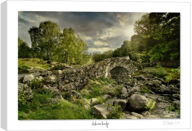 A windy day at Ashness bridge Canvas Print by JC studios LRPS ARPS