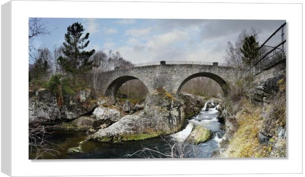 Little Garve Bridge Canvas Print by JC studios LRPS ARPS