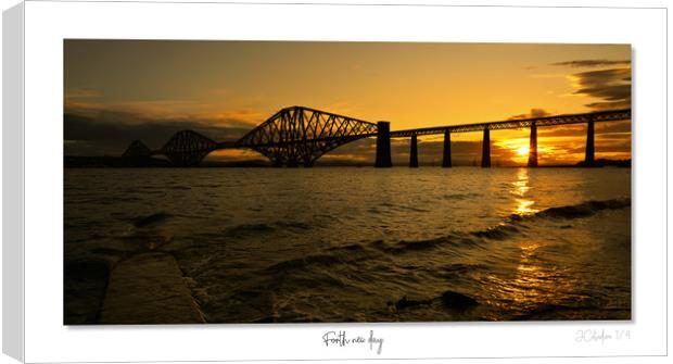 Forth new day Canvas Print by JC studios LRPS ARPS