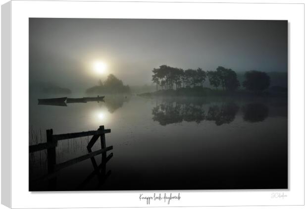 Knapps loch at dawn Canvas Print by JC studios LRPS ARPS