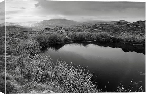the black mountains brecon beacons wales Canvas Print by simon powell