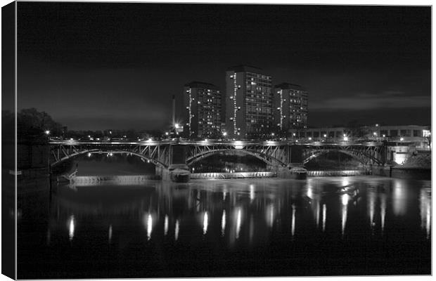 The Weir Canvas Print by Tommy Reilly