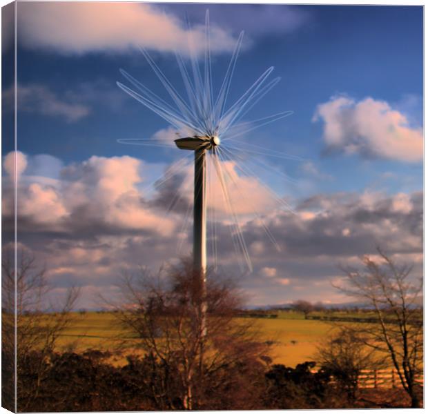 Windpower Canvas Print by Tommy Reilly