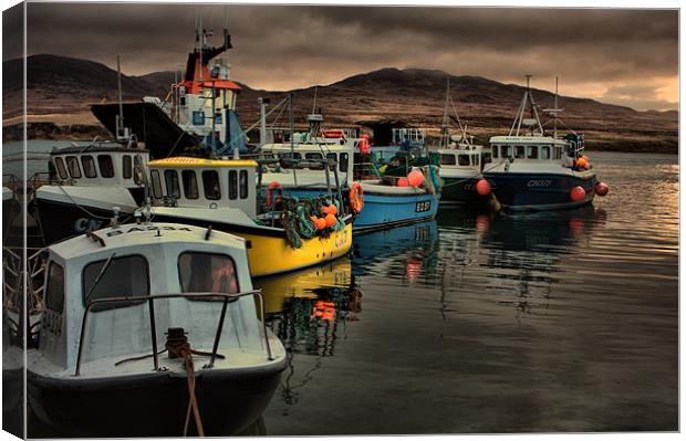 Fishing Fleet Canvas Print by Tommy Reilly
