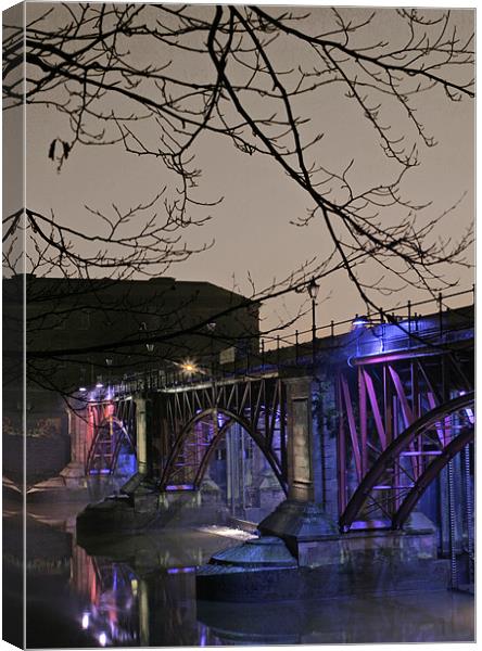 The Bridge Canvas Print by Tommy Reilly