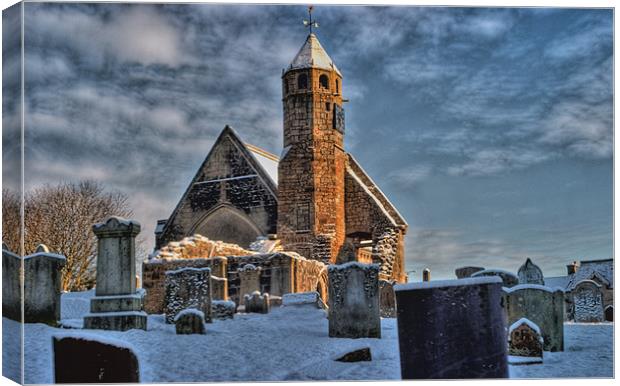 St Brides Church Canvas Print by Tommy Reilly