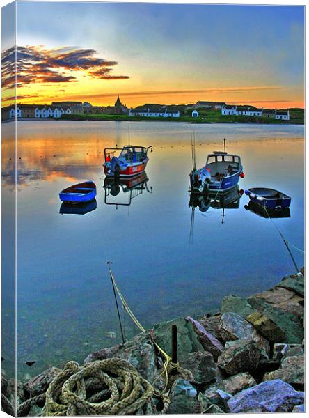 Fishing boats Canvas Print by Tommy Reilly
