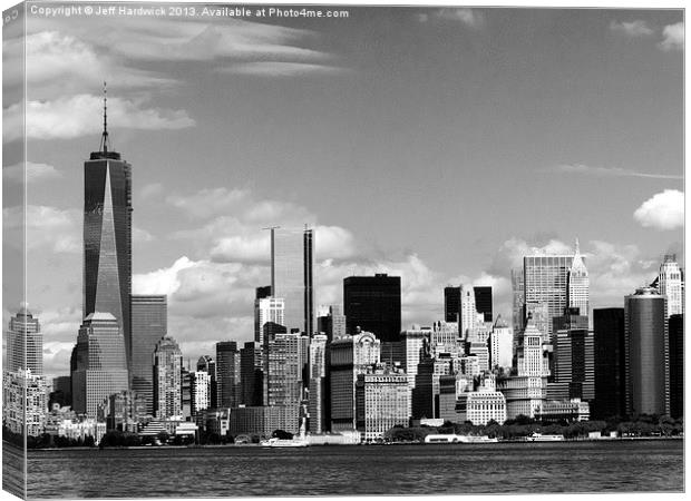 Freedom Tower New York Canvas Print by Jeff Hardwick