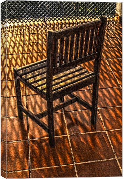Chair Canvas Print by Matthew Laming