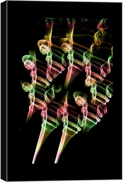 Olympic flames 1 Canvas Print by Steve Purnell
