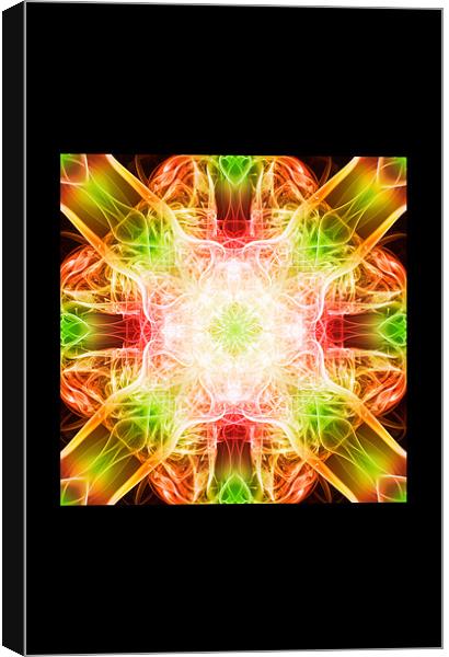 X Factored 12 Canvas Print by Steve Purnell