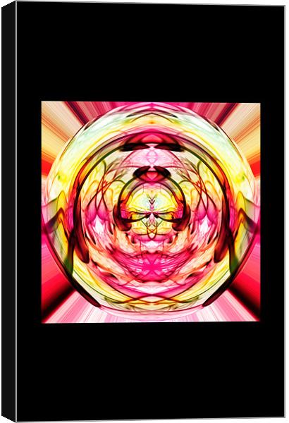 Crystal Ball 1 Canvas Print by Steve Purnell