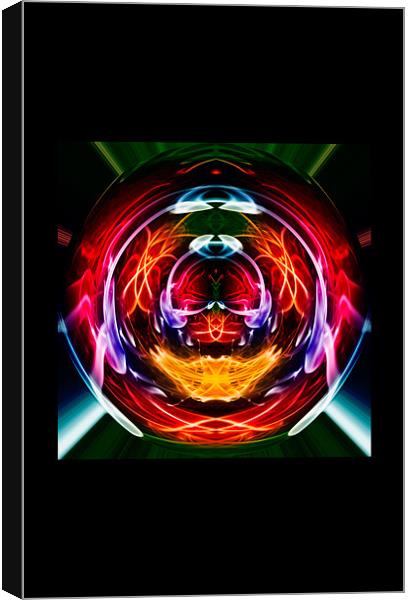 Crystal Ball 2 Canvas Print by Steve Purnell