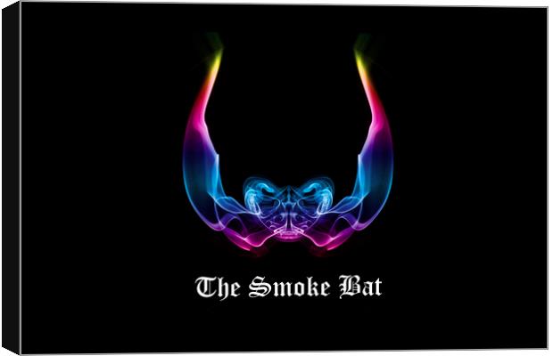 The Smoke Bat Canvas Print by Steve Purnell