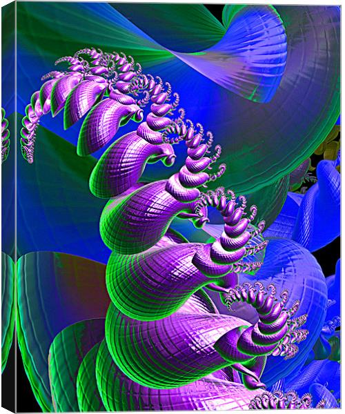 Cockles and Mussels Canvas Print by Abstract  Fractal Fantasy
