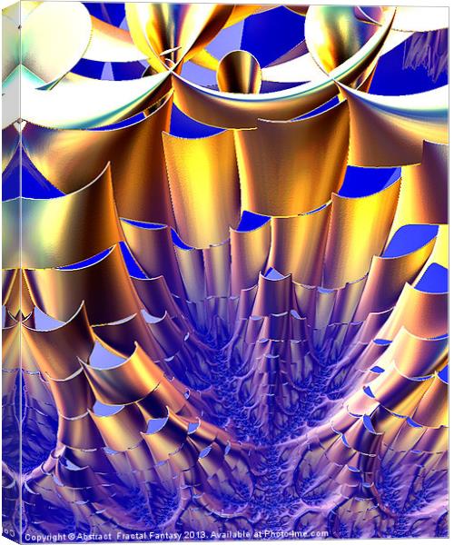 The Climb Canvas Print by Abstract  Fractal Fantasy