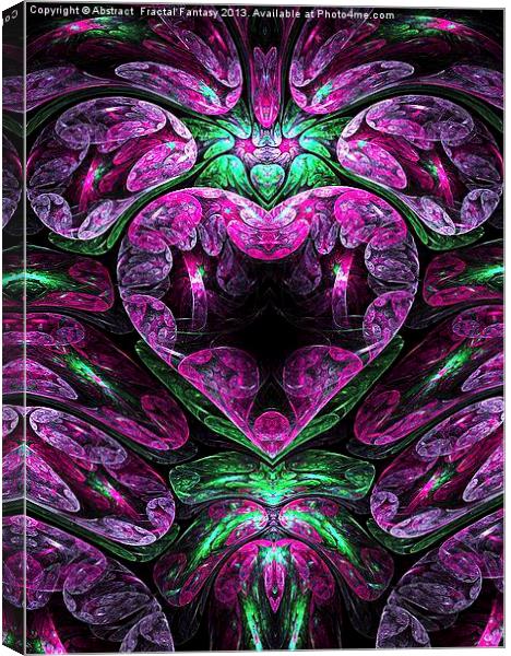 Music Is The Doctor Canvas Print by Abstract  Fractal Fantasy