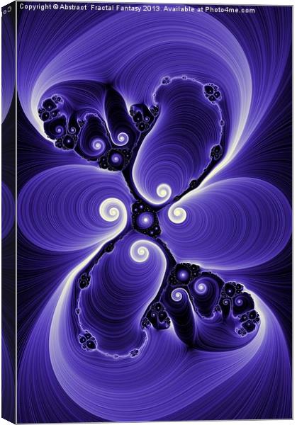 Fractal Spin Canvas Print by Abstract  Fractal Fantasy