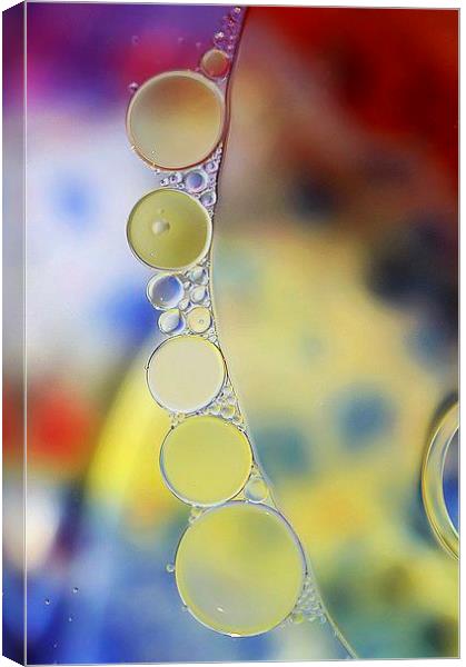 Bubbles Canvas Print by Abstract  Fractal Fantasy