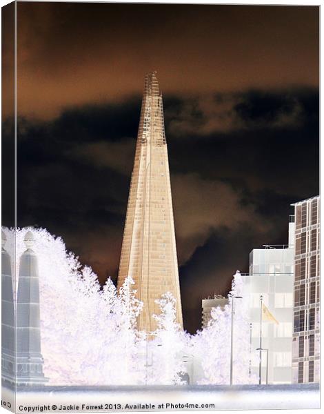The Shard Canvas Print by Jackie Forrest
