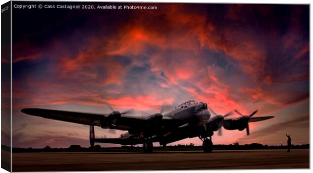 Lancaster Dawn Canvas Print by Cass Castagnoli